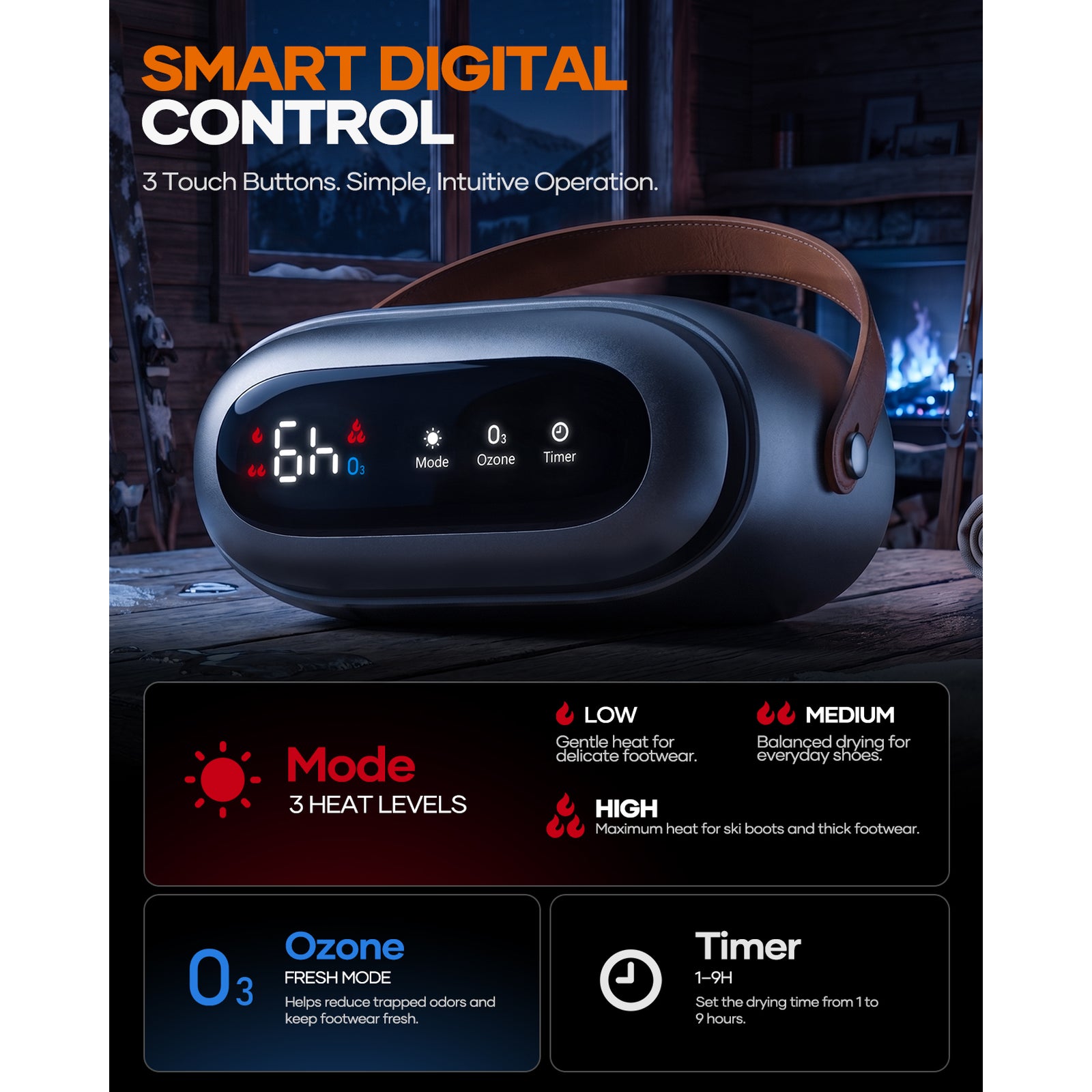 Ultra Ski Kit digital control panel